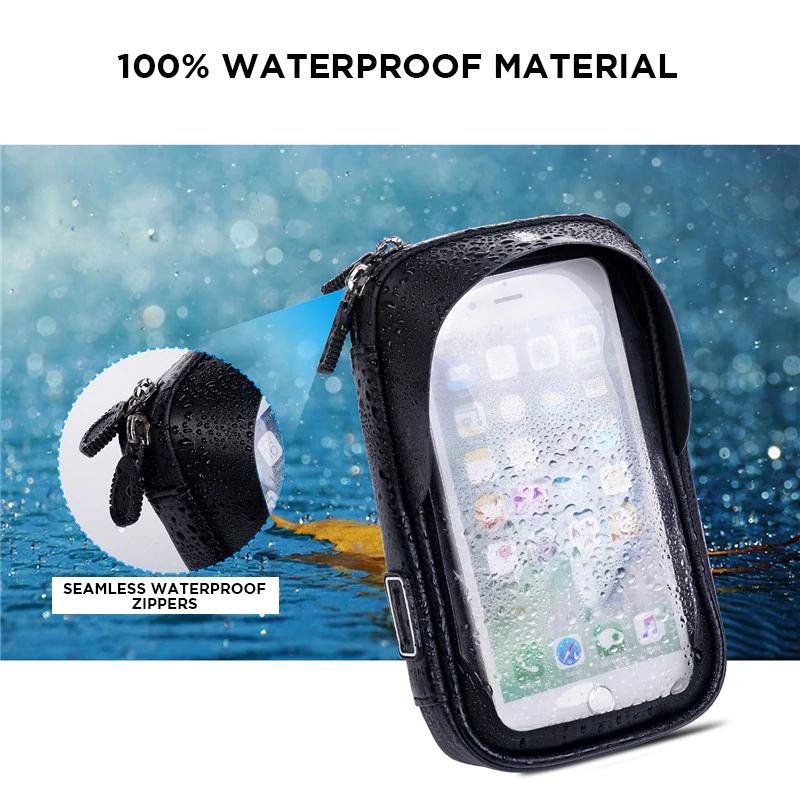 100% Waterproof Bike and Motorcycle iPhone Pouch