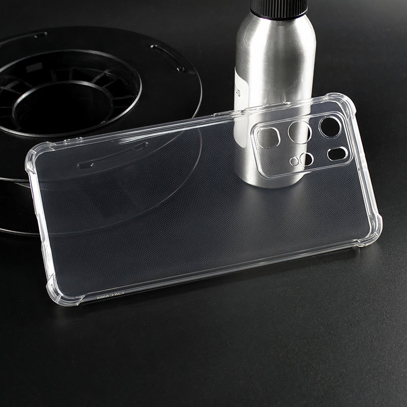 Pack Huawei P with Shockproof Clear Case and Hydrogel Screen Protector