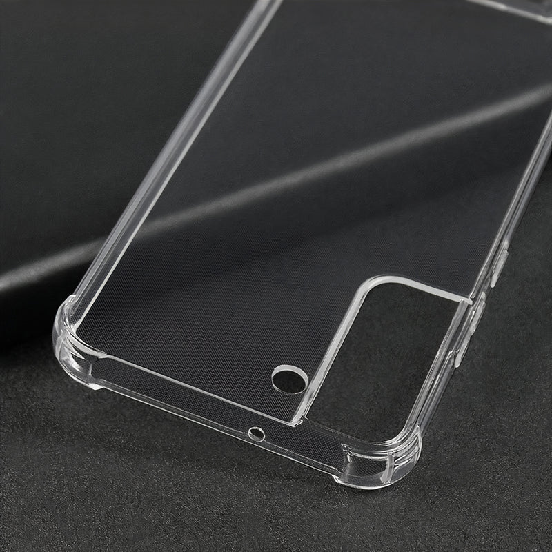 Pack Samsung Galaxy S with Shockproof Clear Case and Hydrogel Screen Protector