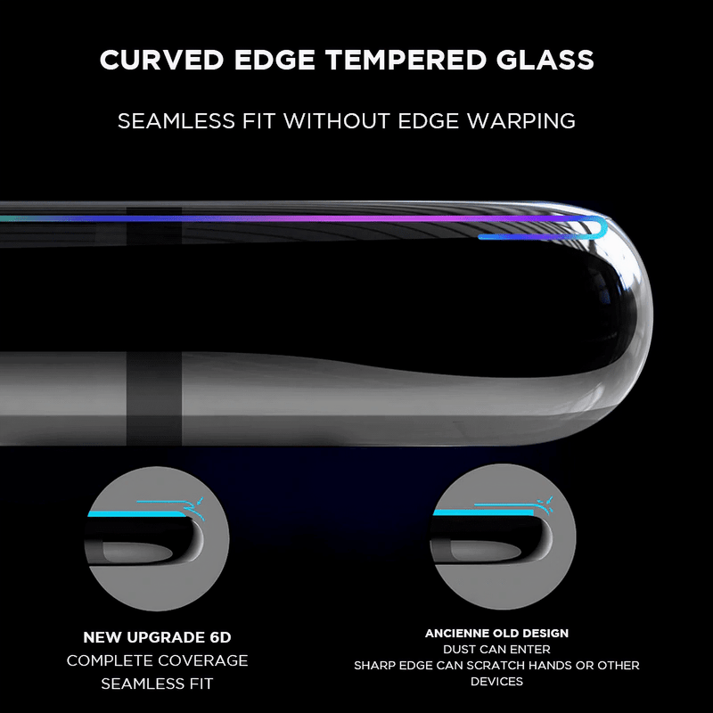 Curved Tempered Glass iPad Screen Protector
