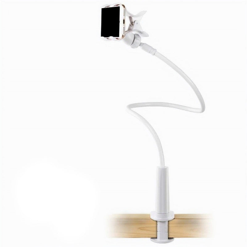Flexible Arm iPhone Mount White - 35.4" (90 cm)