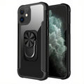 iPhone Transparent Armor Case with Kickstand Black / iPhone 12 Pro Max
