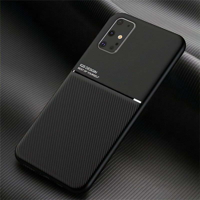 Matte color Samsung Galaxy Note case compatible with magnetic holder Black / Galaxy Note8