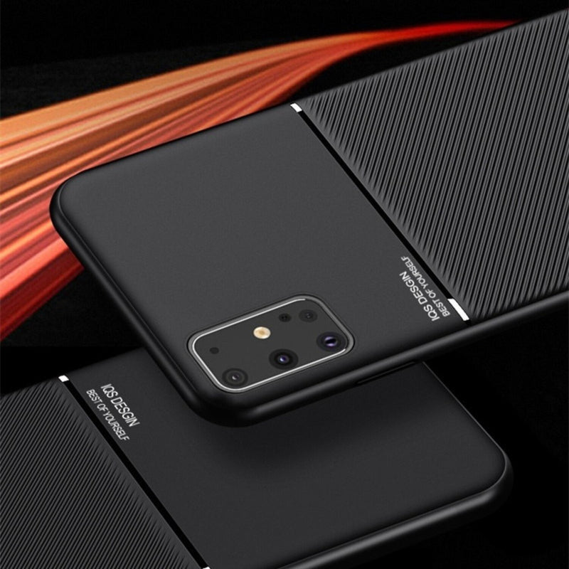 Matte color Samsung Galaxy S case compatible with magnetic holder