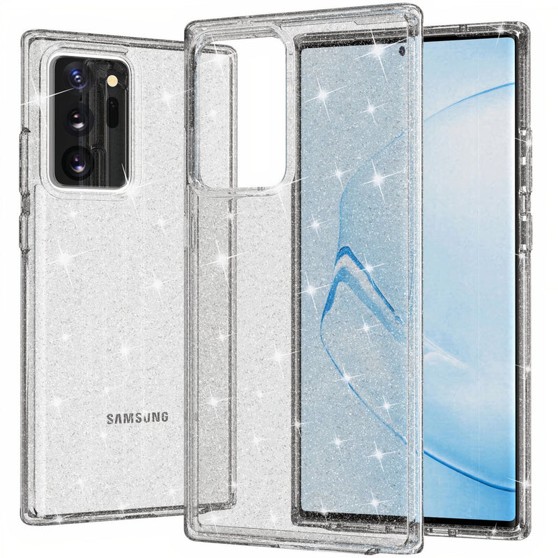 Samsung Galaxy S Glitter Clear Case Gray / Galaxy S20