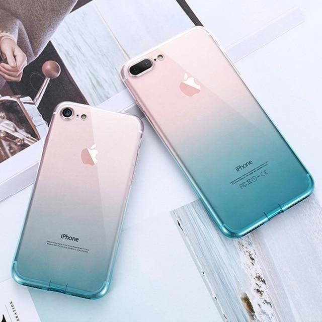 See-through Color Gradient iPhone Case Green / iPhone 5/5S/SE 2016
