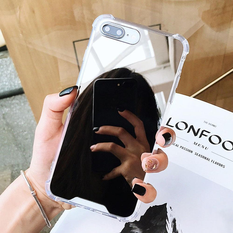 Shockproof iPhone Cover with Mirror