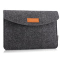 Sleek and Minimalist iPad Sleeve Bag Dark grey