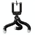 The Anywhere Tripod: Flexible Tripod Phone Holder Black