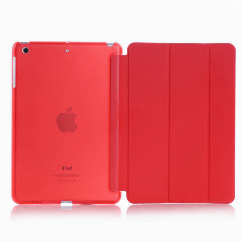 Ultra-Thin Magnetic Case and Smart Stand for iPad mini Red
