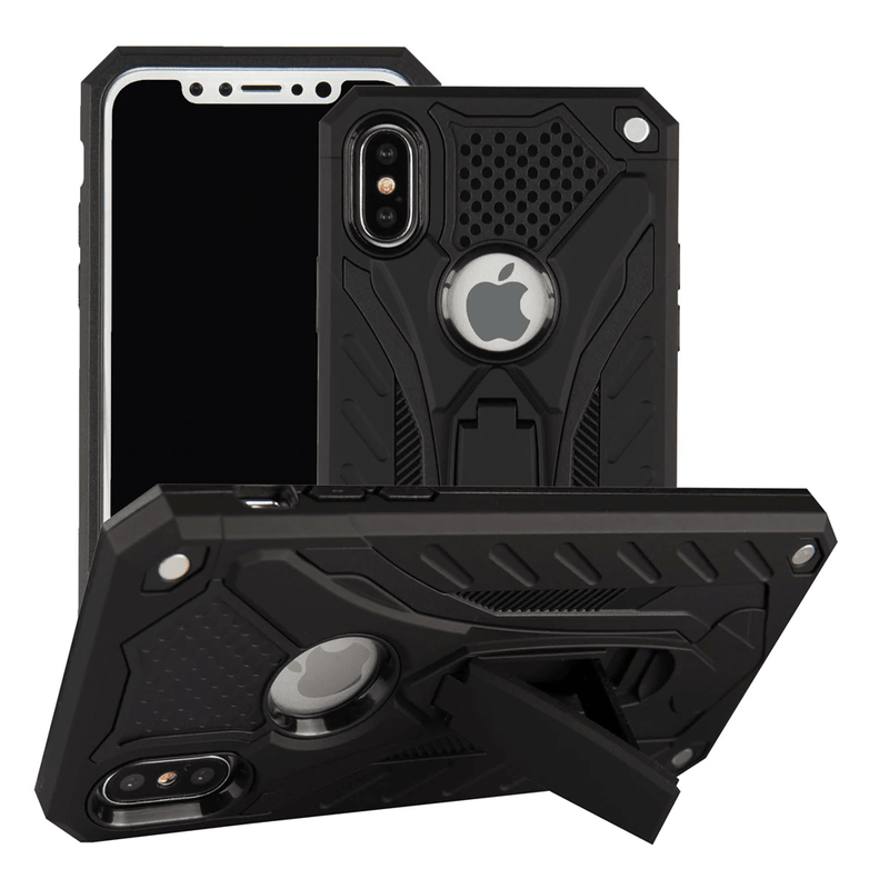 Unbreakable Armor-plated iPhone Shell Black / iPhone 5/5S/SE 2016