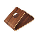 Wooden iPhone Stand Walnut